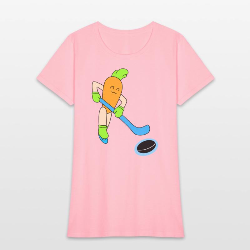 Cute carrot hockey