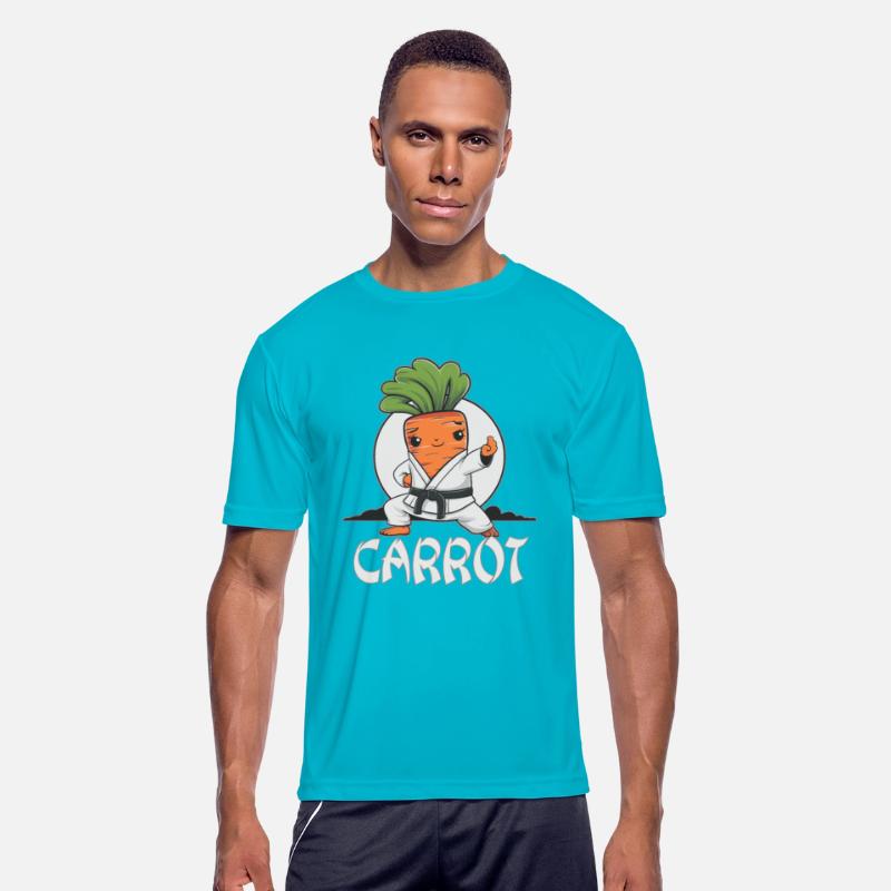 Cute Carrot Martial Arts Karate for a Veggie