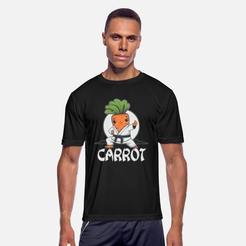 Cute Carrot Martial Arts Karate for a Veggie