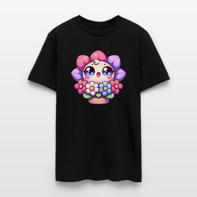 Cute little cartoon style flower
