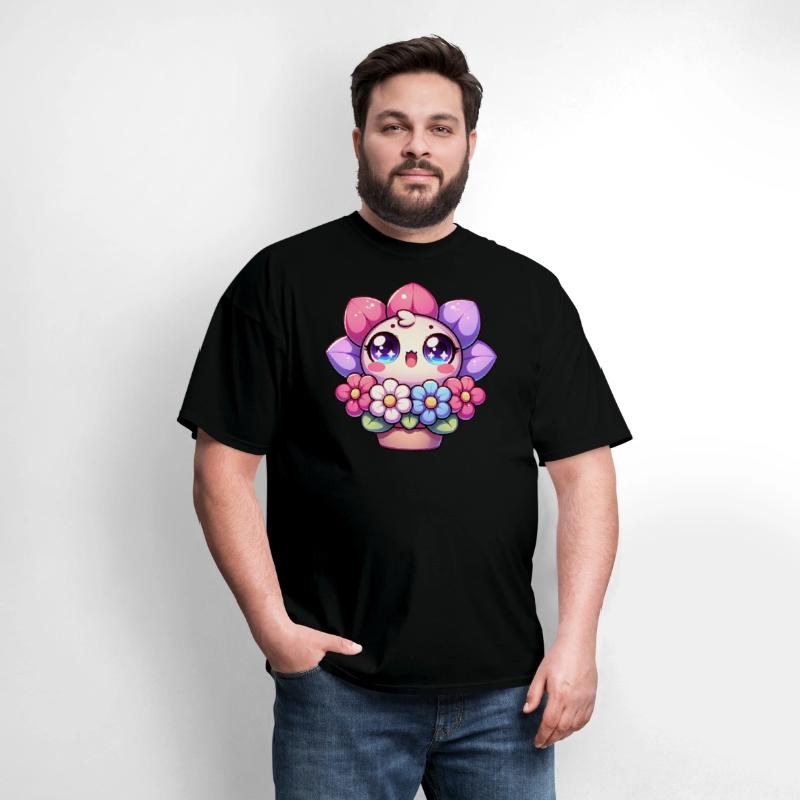 Cute little cartoon style flower