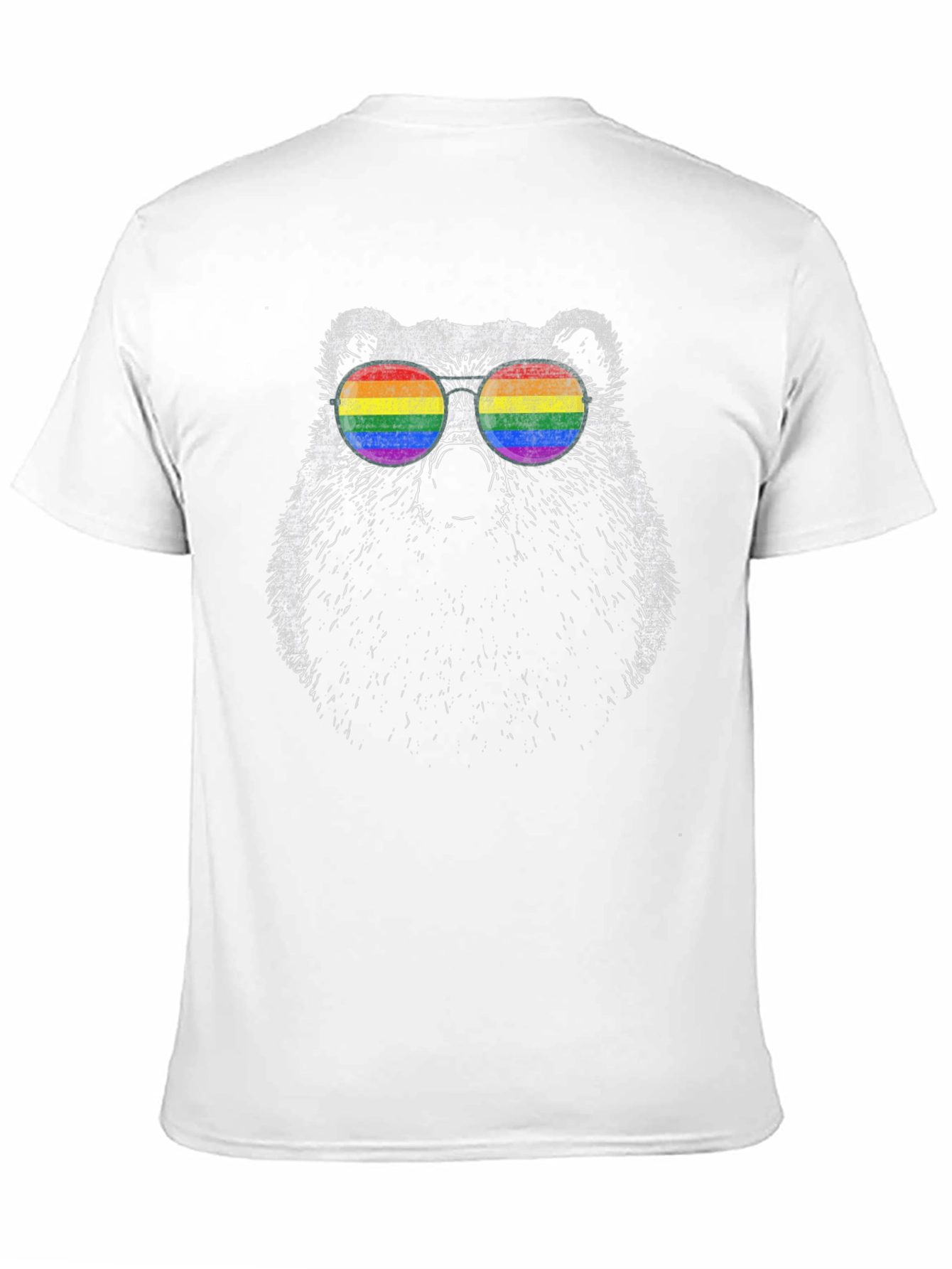 Bear Pride T-Shirt - LGBTQ+ Rainbow Sunglasses Tee