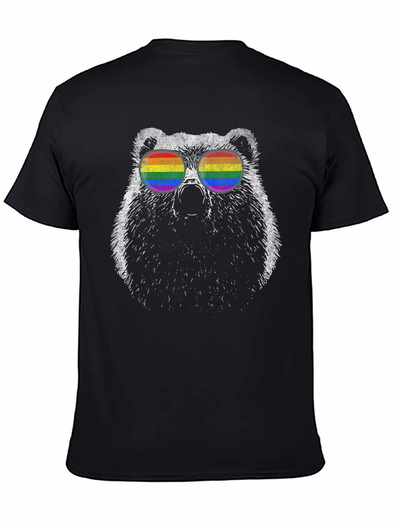Bear Pride T-Shirt - LGBTQ+ Rainbow Sunglasses Tee