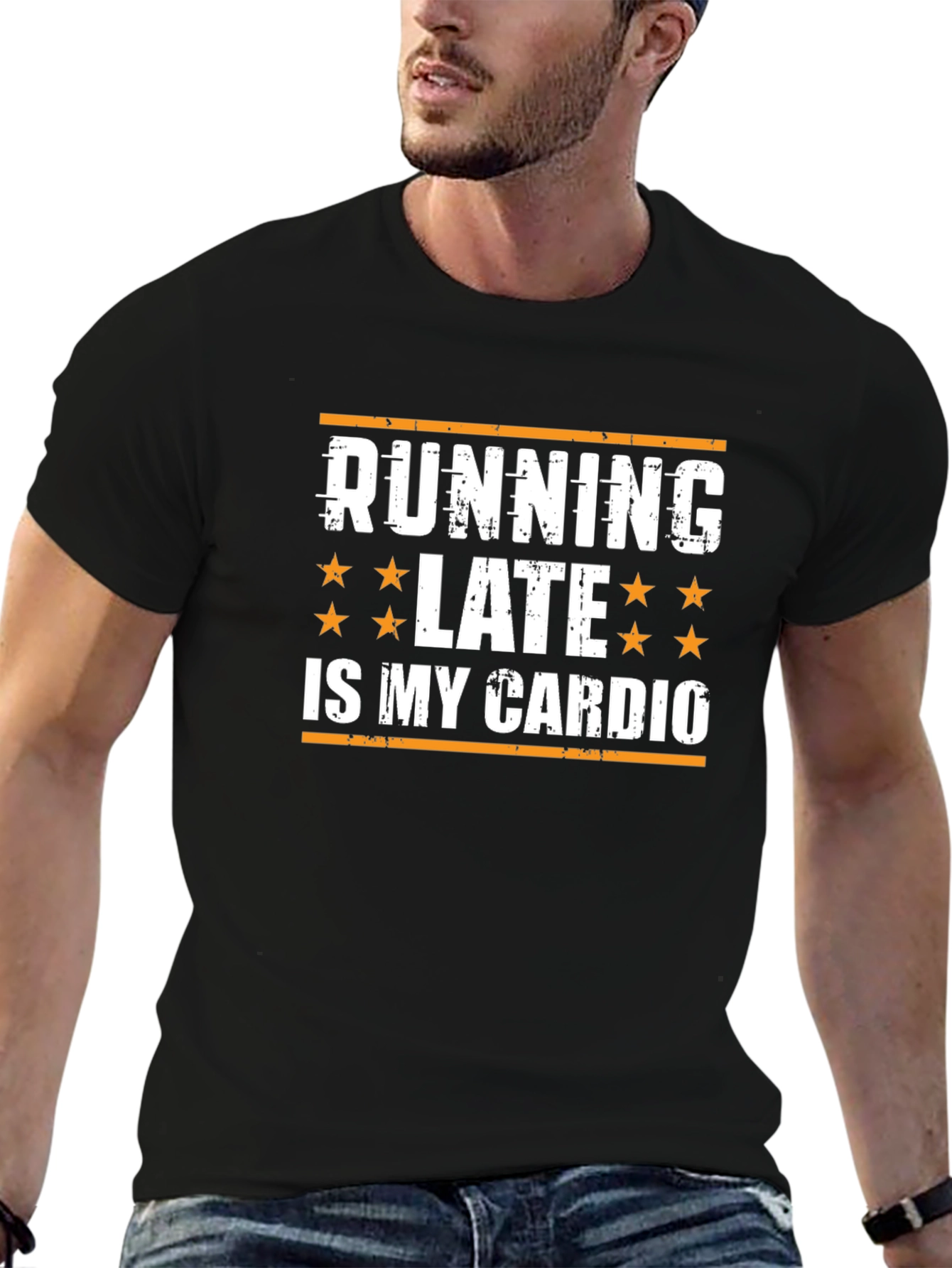 Running Late Is My Cardio Graphic Tee