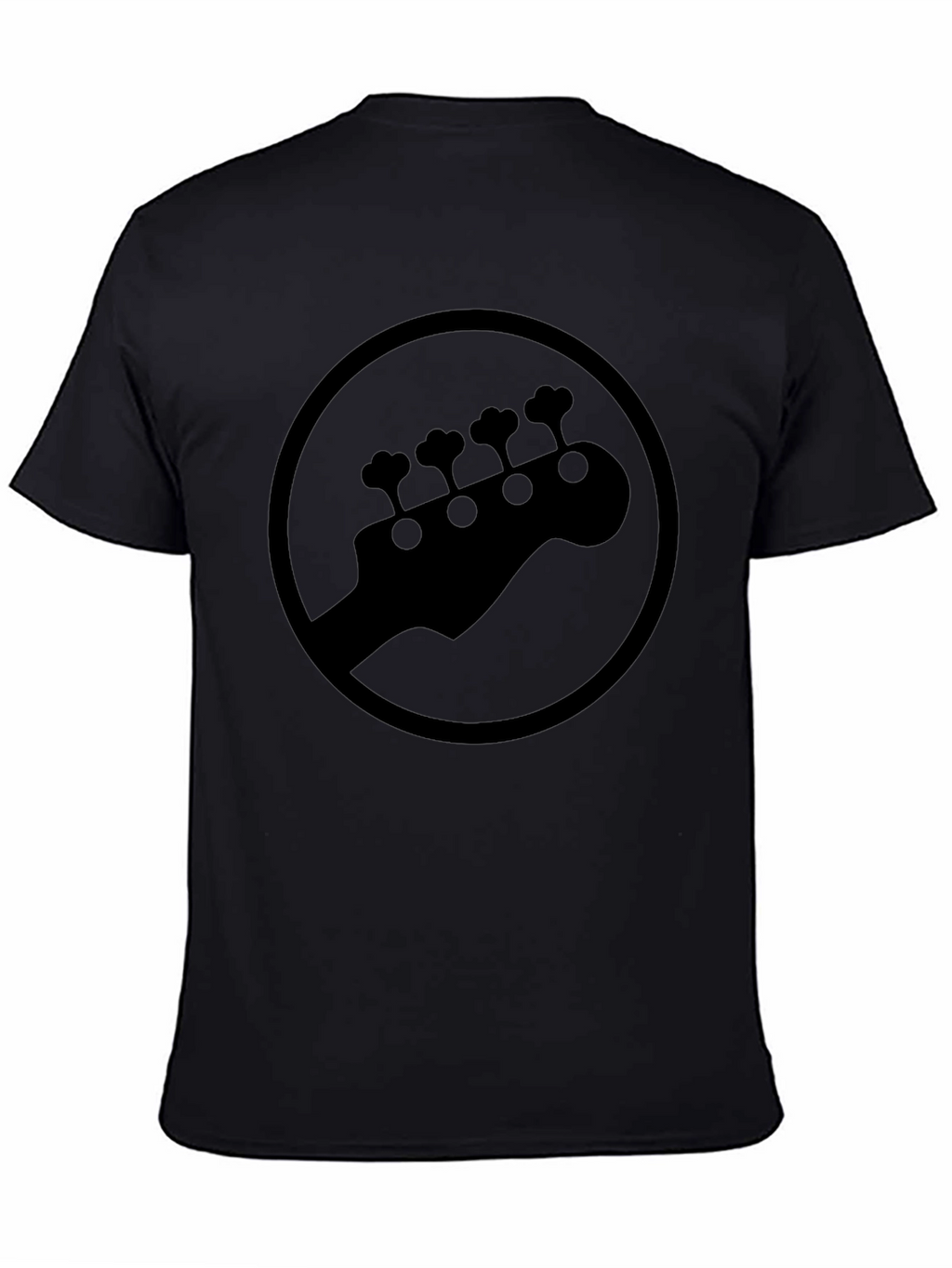 Bass Guitar Headstock Graphic Tee