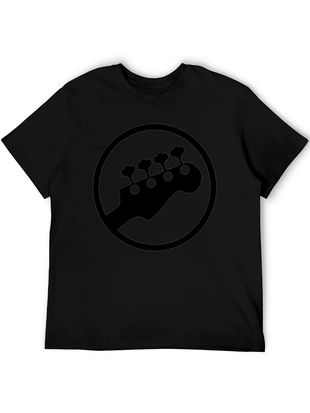 Bass Guitar Headstock Graphic Tee