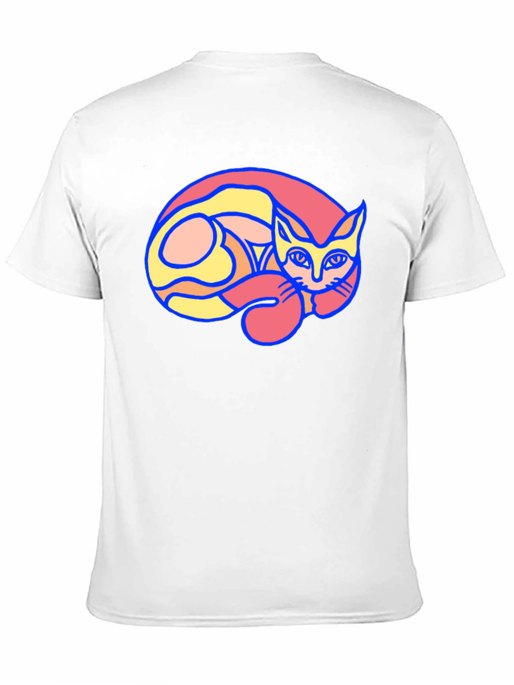 Cool Cat Graphic T-Shirt - Unique Design