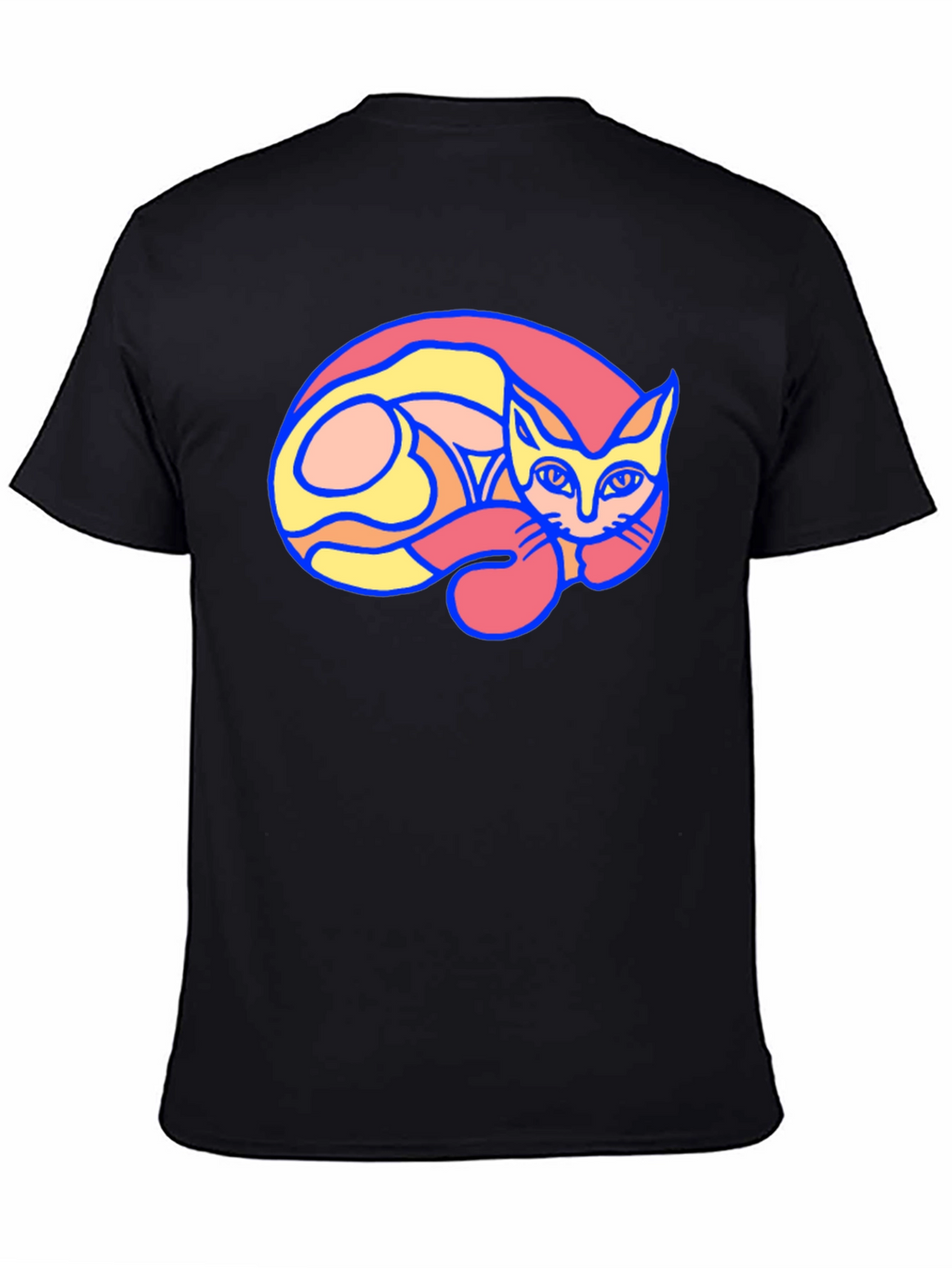 Cool Cat Graphic T-Shirt - Unique Design