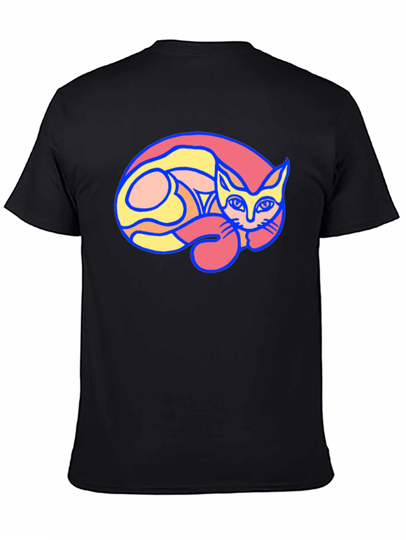 Cool Cat Graphic T-Shirt - Unique Design