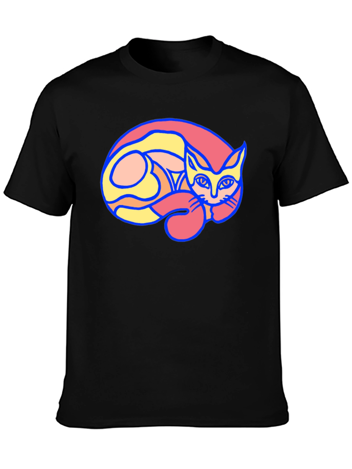 Cool Cat Graphic T-Shirt - Unique Design