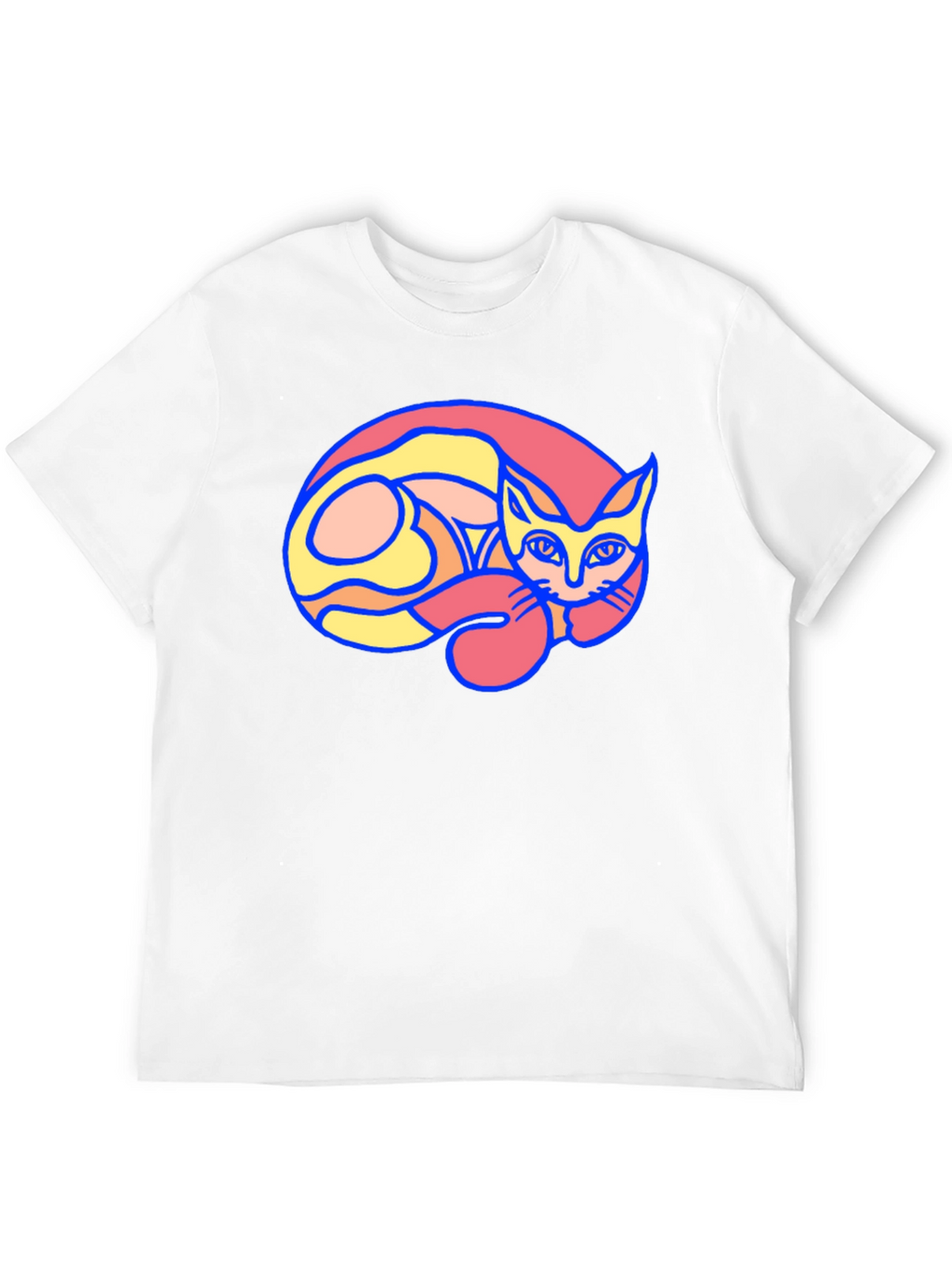 Cool Cat Graphic T-Shirt - Unique Design