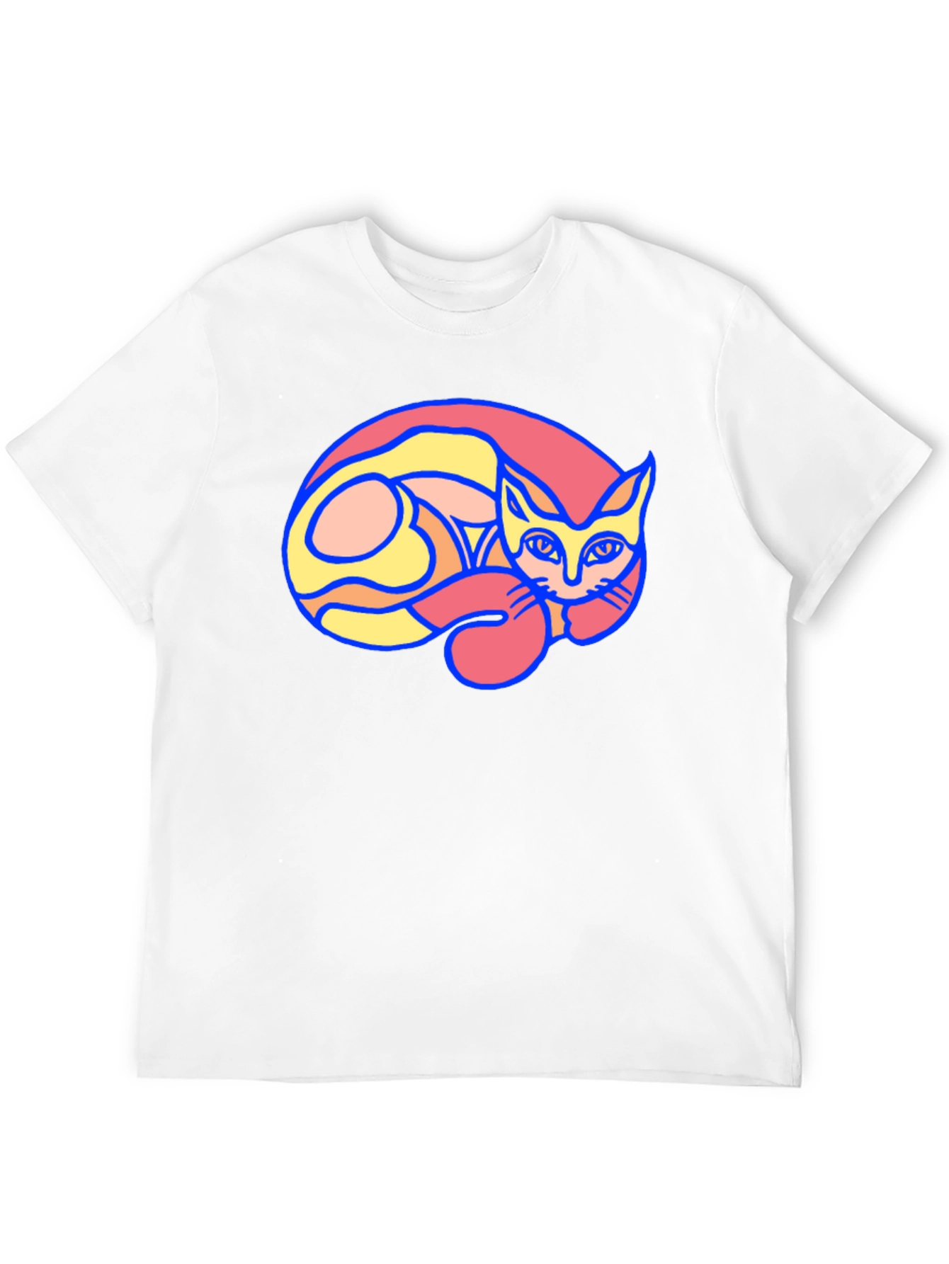 Cool Cat Graphic T-Shirt - Unique Design
