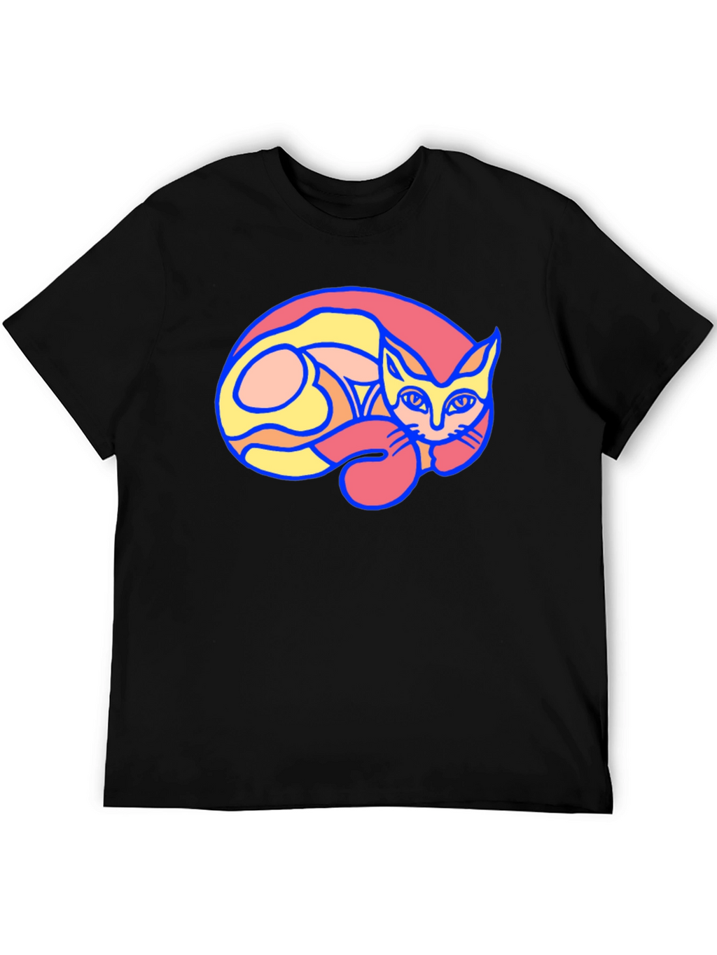 Cool Cat Graphic T-Shirt - Unique Design