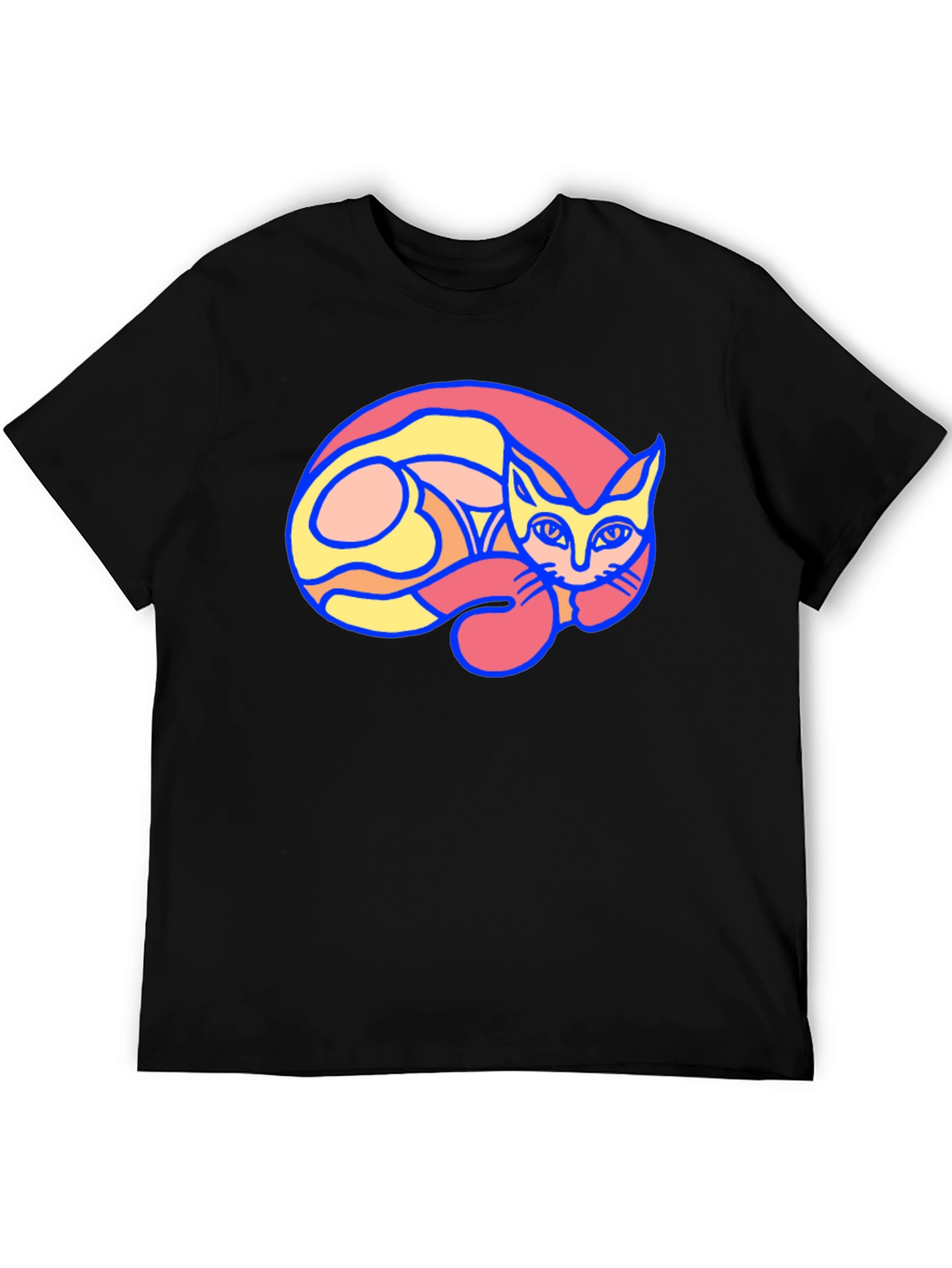 Cool Cat Graphic T-Shirt - Unique Design