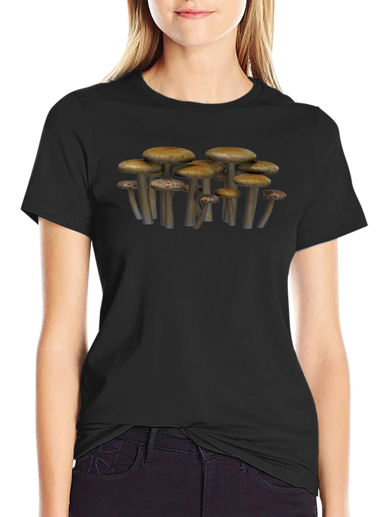 Mushroom Graphic T-Shirt - Nature Inspired Tee
