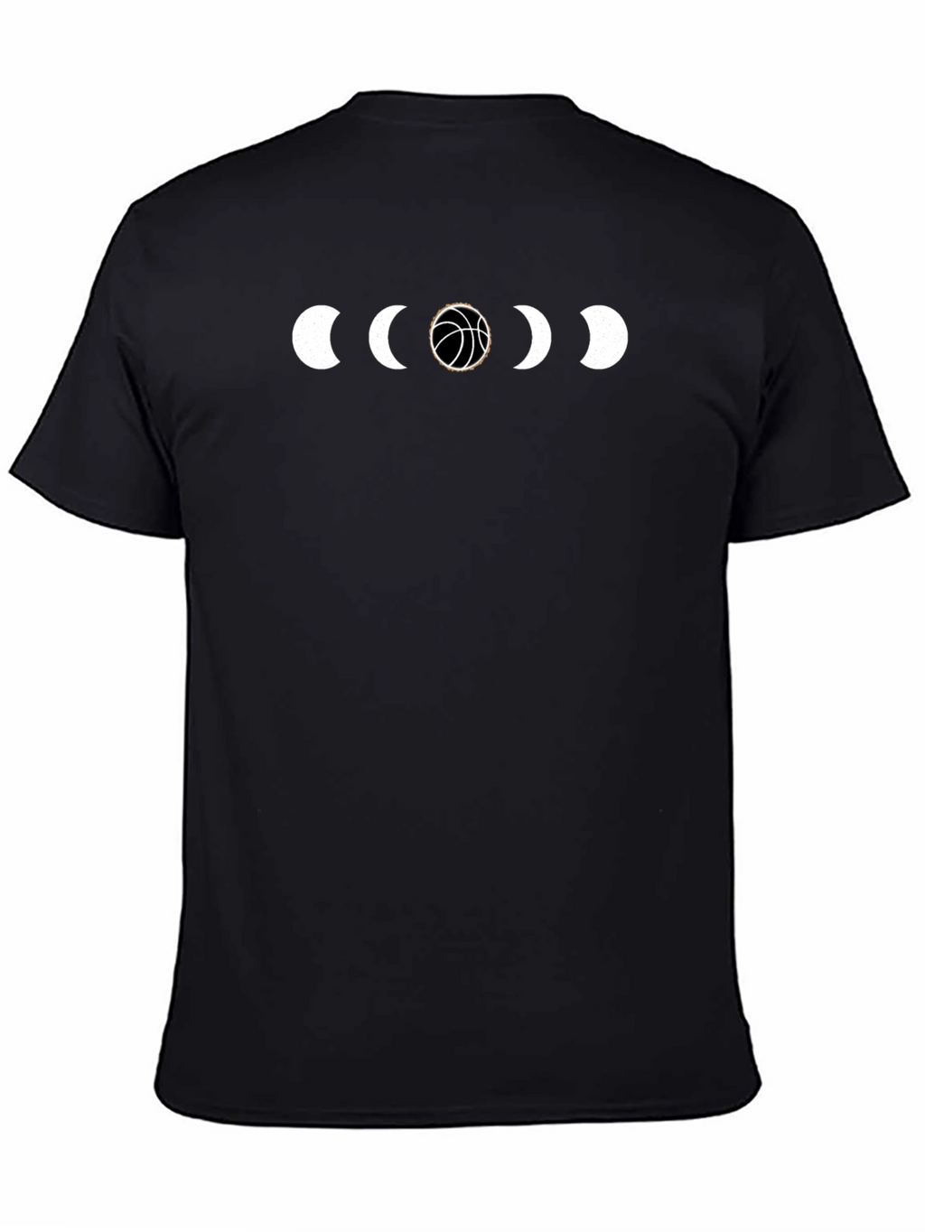 Basketball Moon Phases Graphic Tee