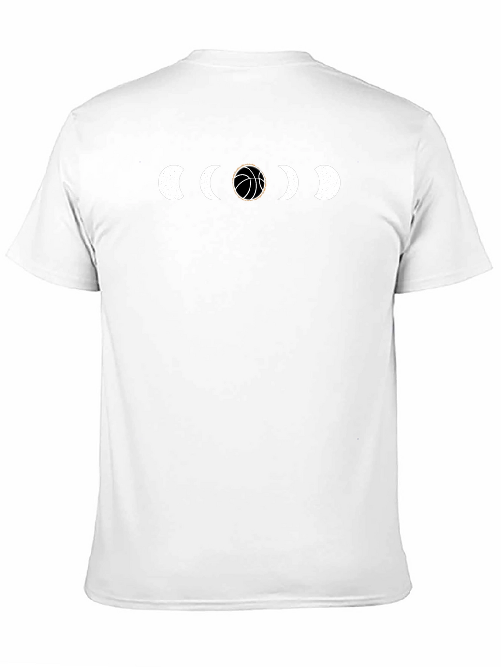 Basketball Moon Phases Graphic Tee