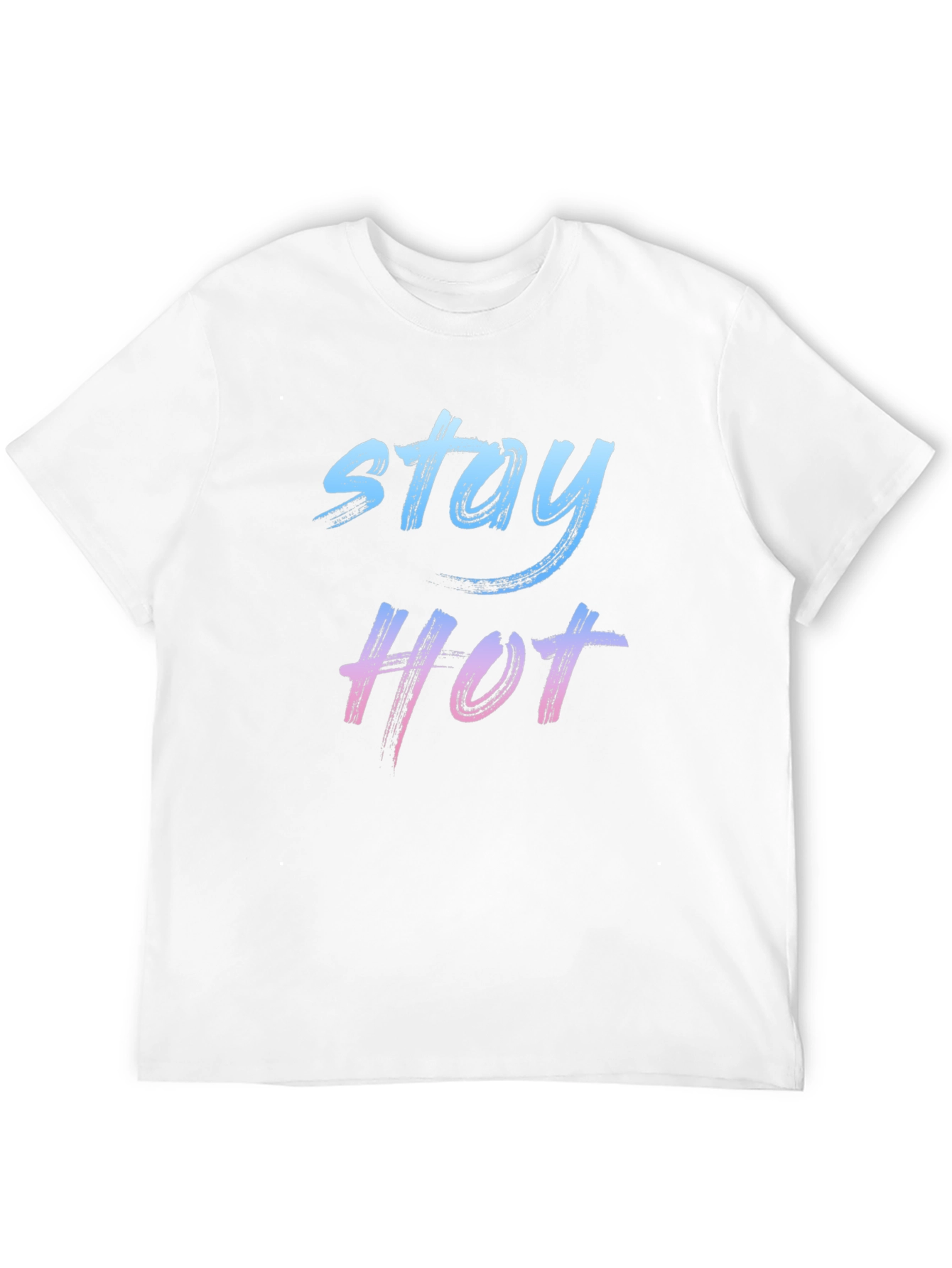Stay Hot Graphic Tee - Black Casual T-Shirt