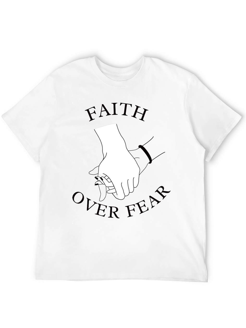 Faith Over Fear Graphic Tee - Stylish Comfort