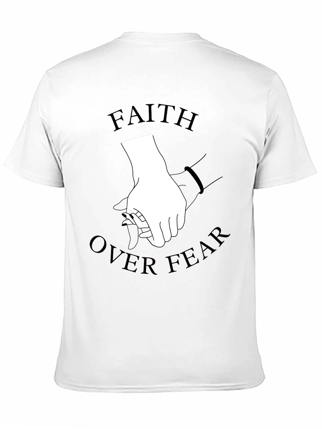 Faith Over Fear Graphic Tee - Stylish Comfort