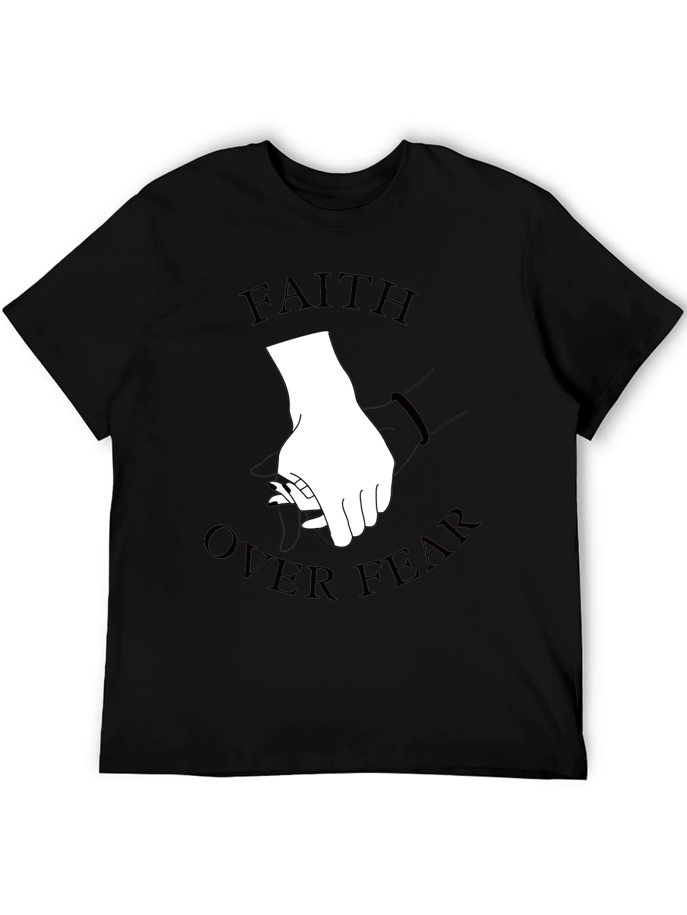 Faith Over Fear Graphic Tee - Stylish Comfort