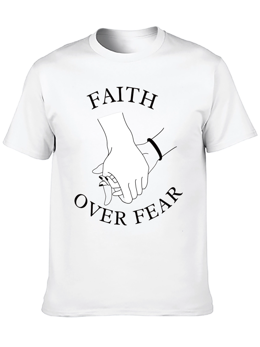 Faith Over Fear Graphic Tee - Stylish Comfort