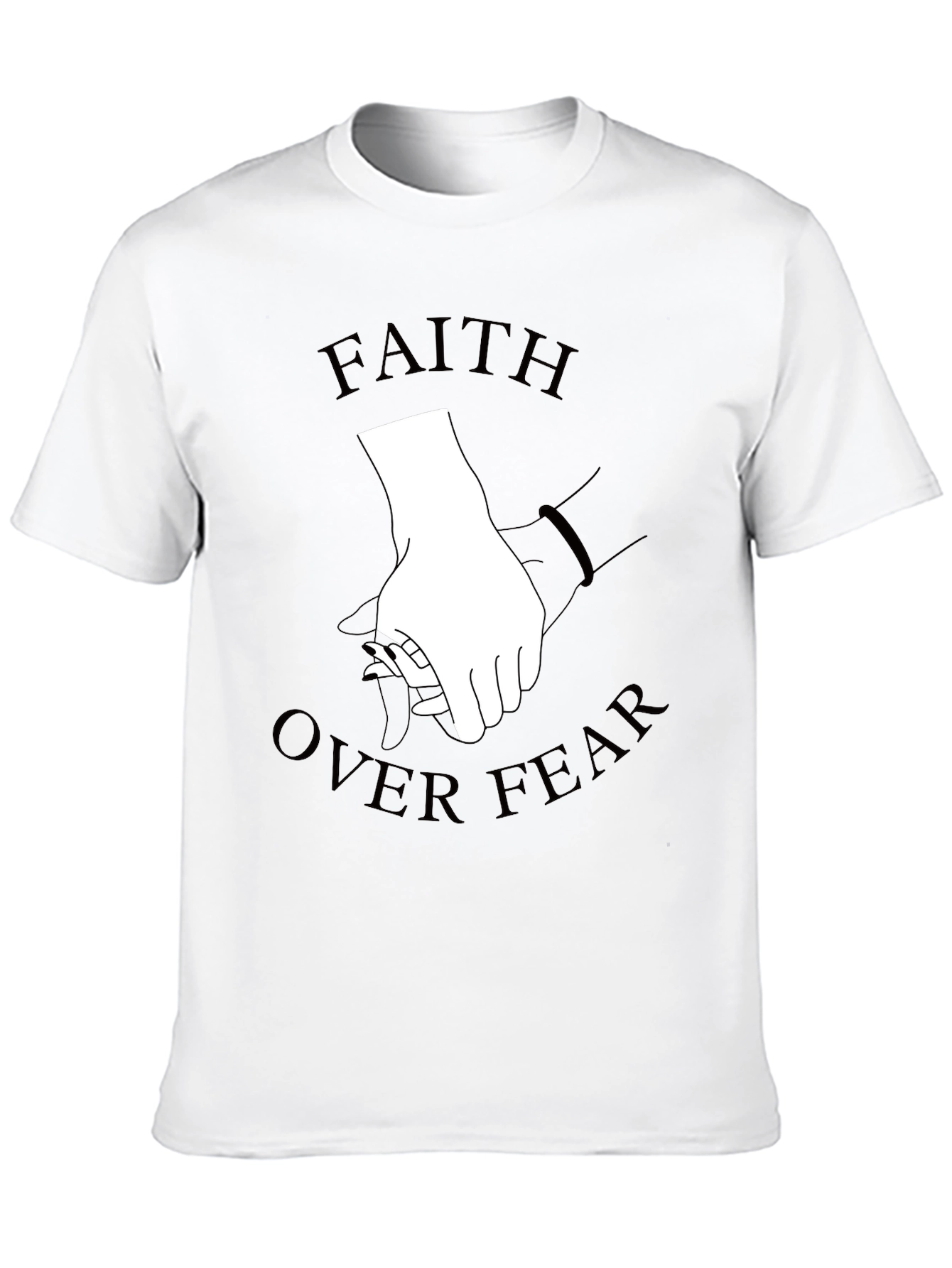 Faith Over Fear Graphic Tee - Stylish Comfort