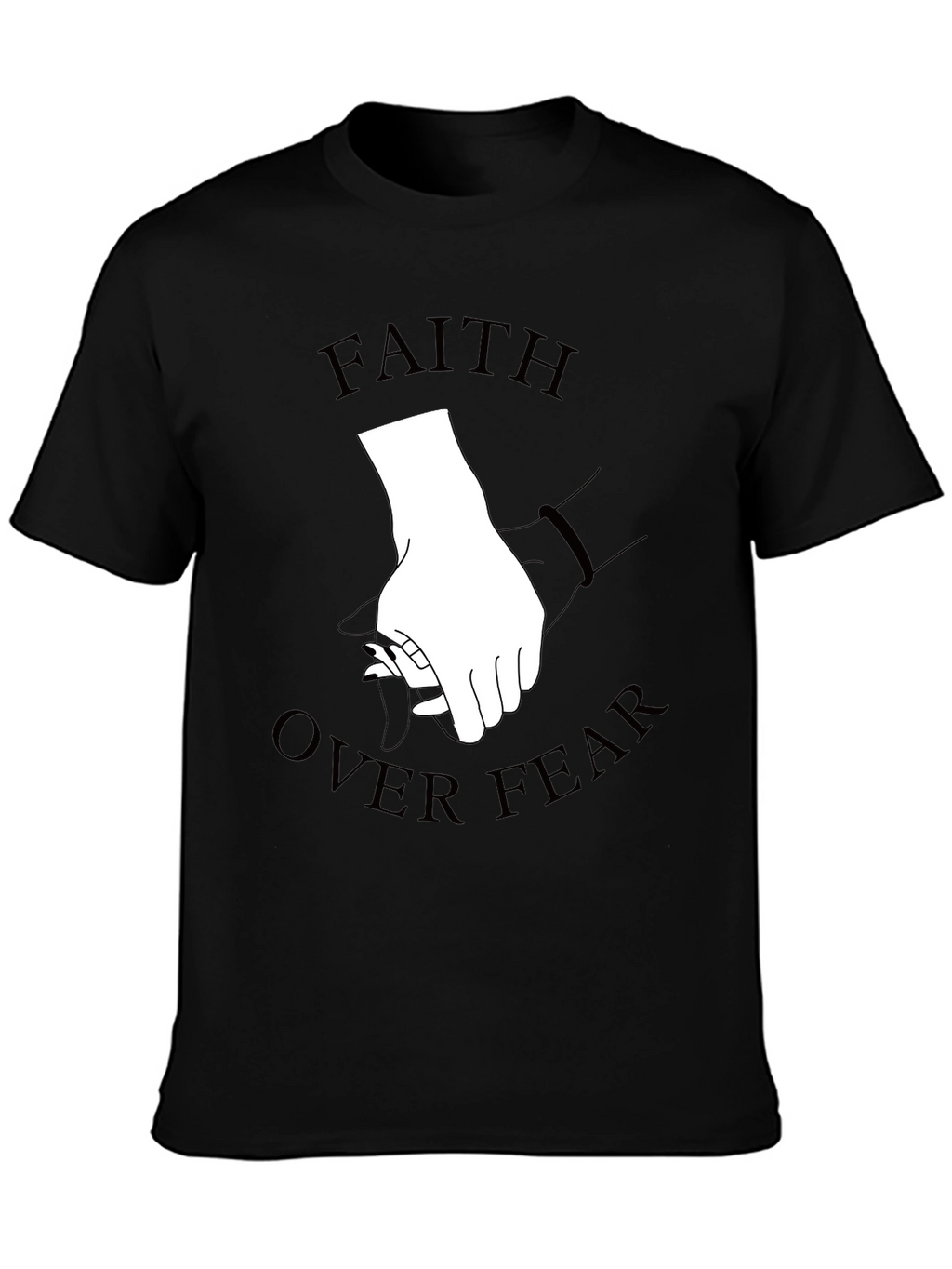 Faith Over Fear Graphic Tee - Stylish Comfort