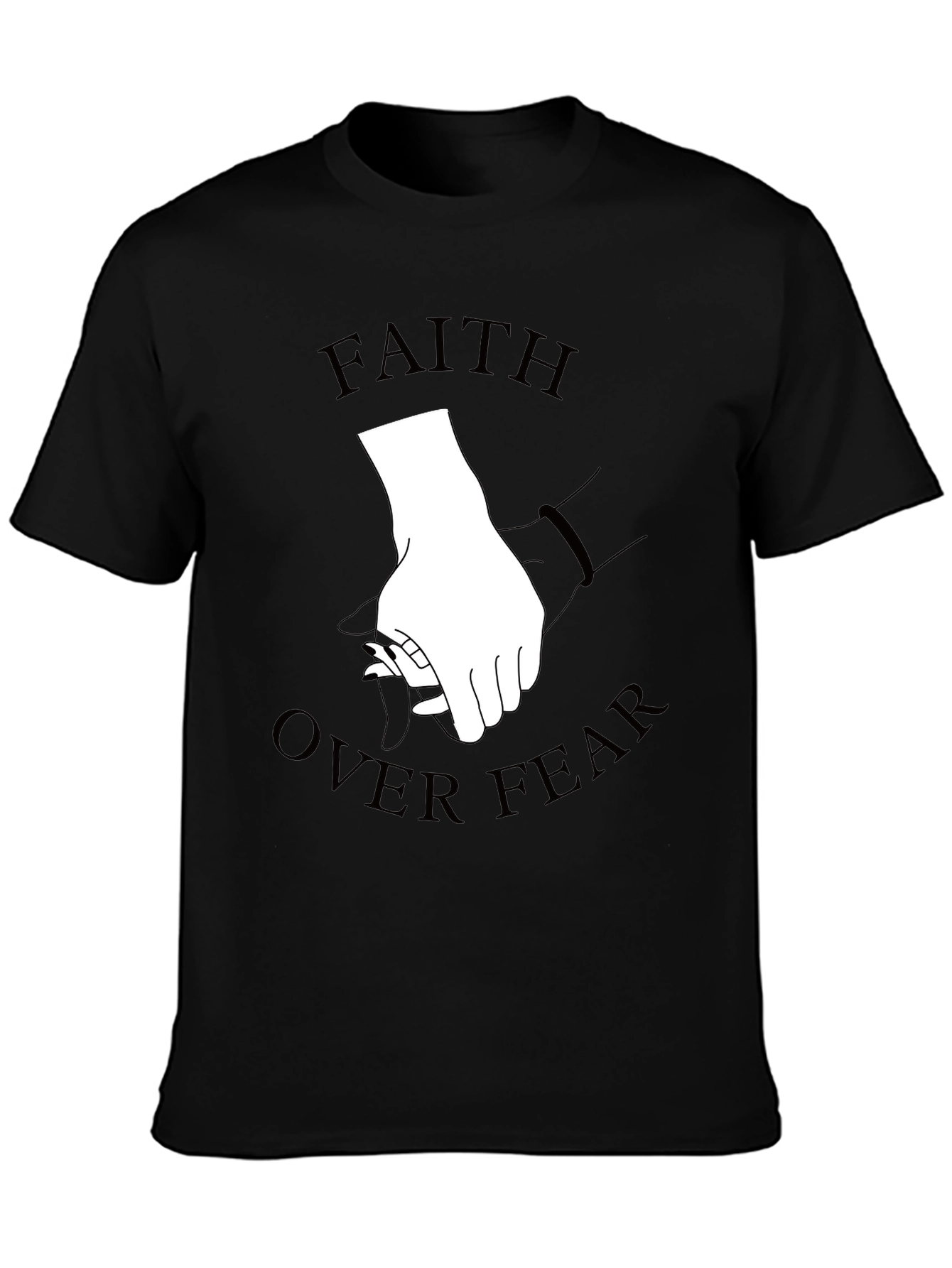 Faith Over Fear Graphic Tee - Stylish Comfort