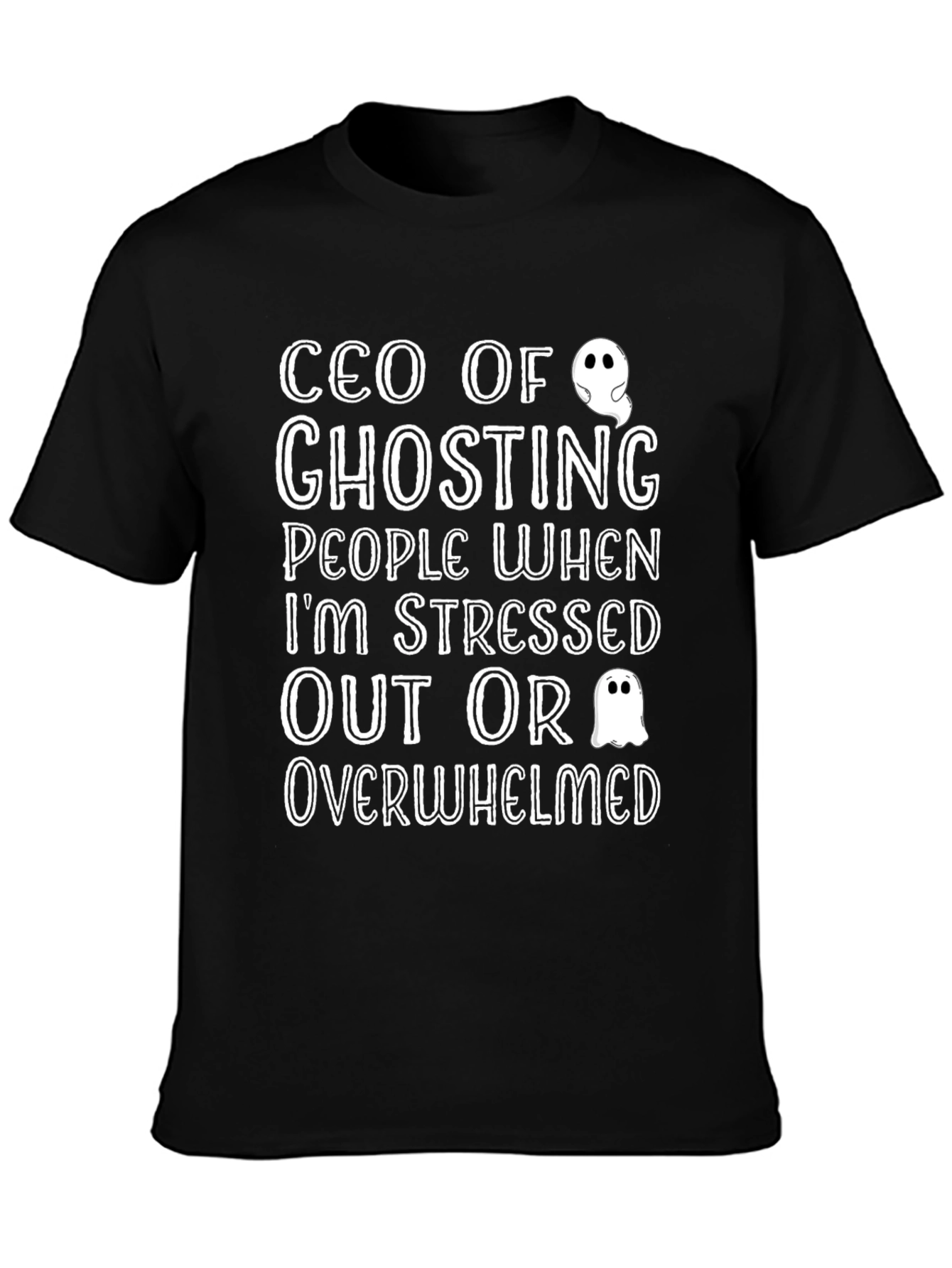 CEO of Ghosting Novelty Graphic Tee