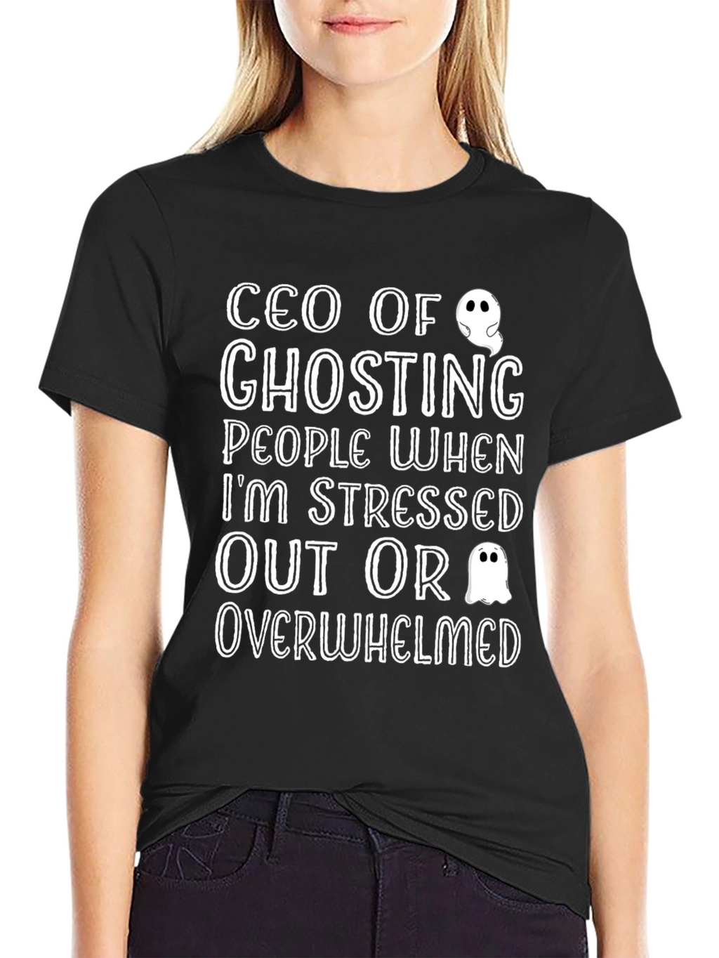 CEO of Ghosting Novelty Graphic Tee