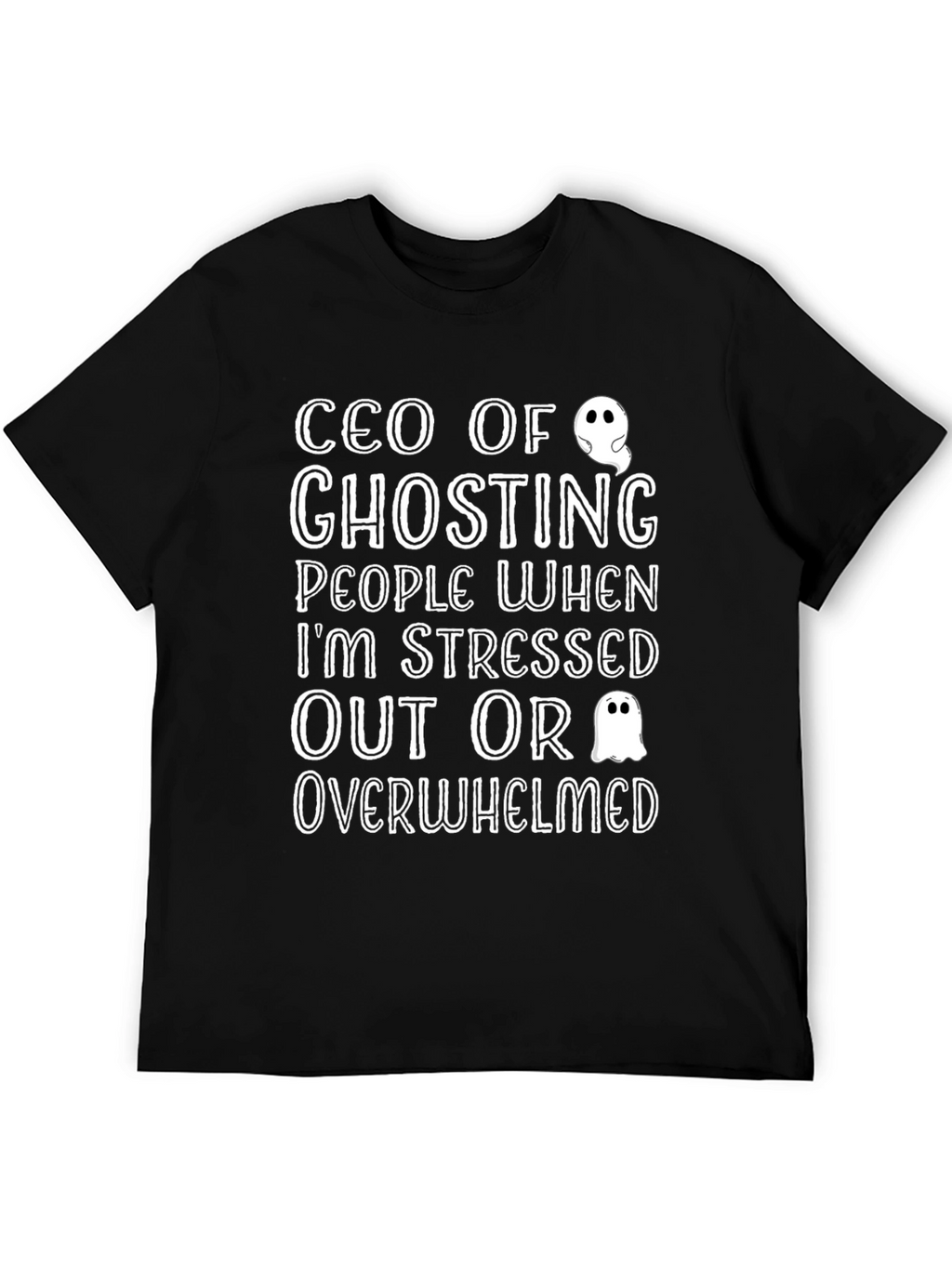 CEO of Ghosting Novelty Graphic Tee