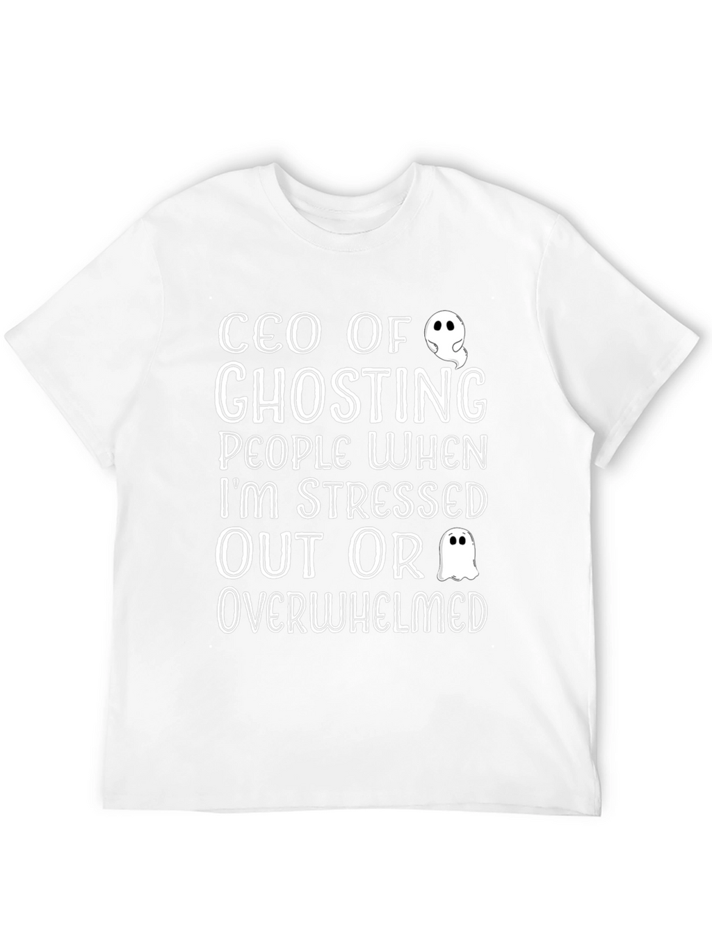 CEO of Ghosting Novelty Graphic Tee