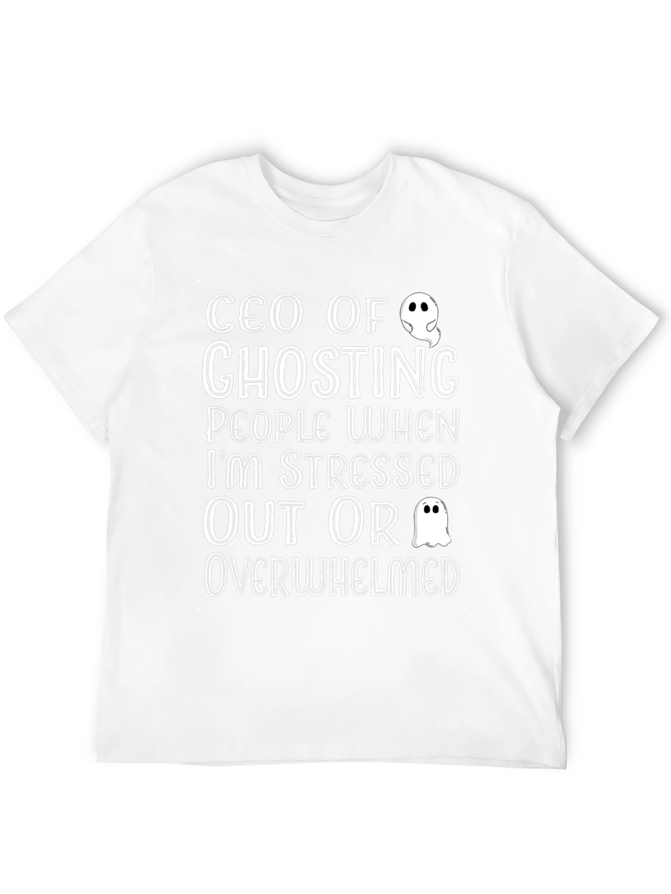 CEO of Ghosting Novelty Graphic Tee