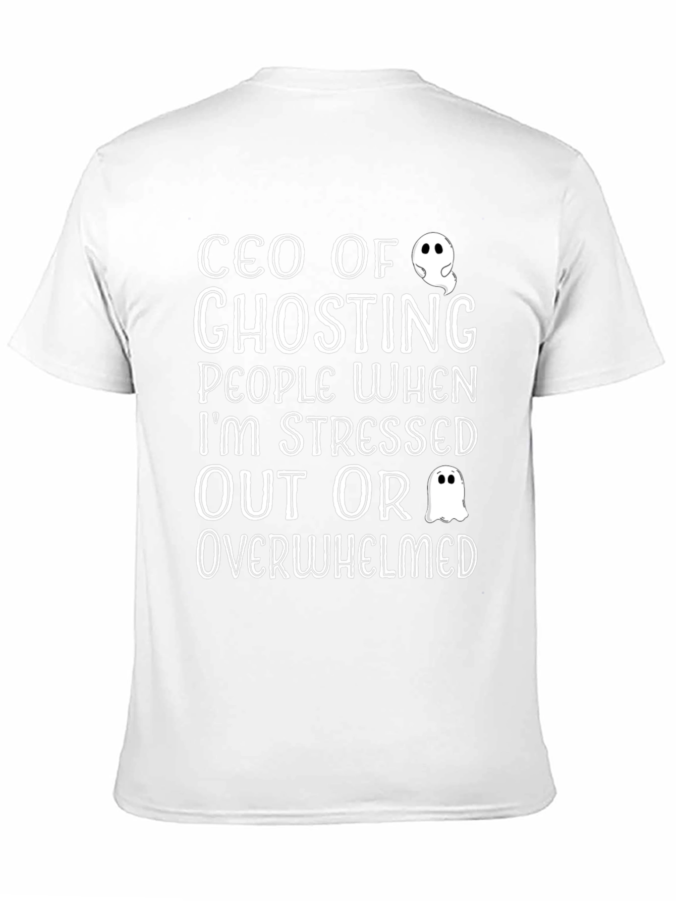 CEO of Ghosting Novelty Graphic Tee
