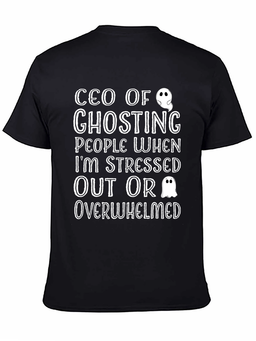 CEO of Ghosting Novelty Graphic Tee
