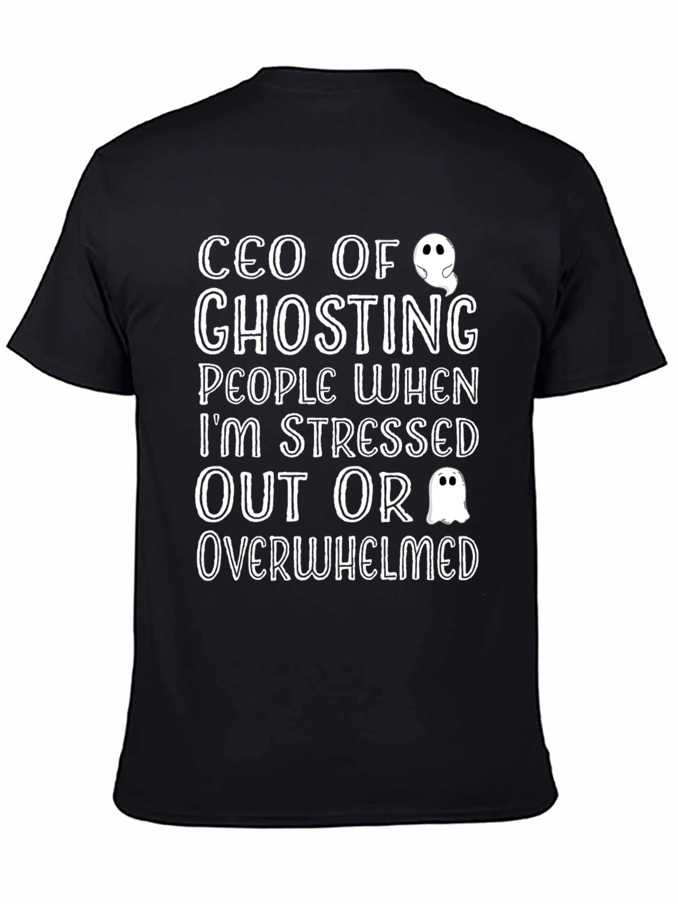 CEO of Ghosting Novelty Graphic Tee