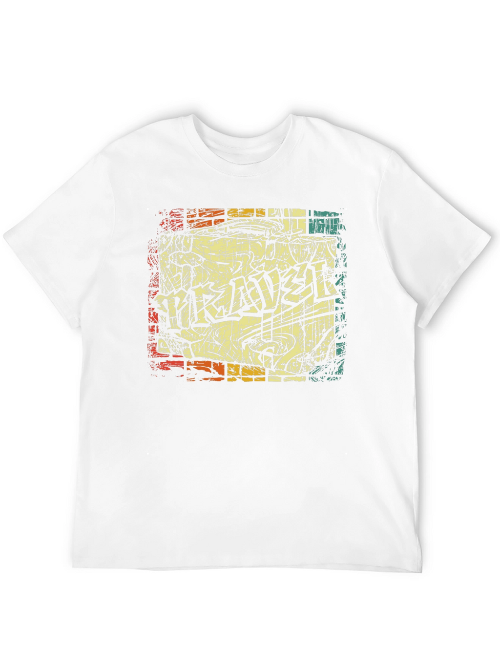 Retro Graffiti Style Graphic T-Shirt