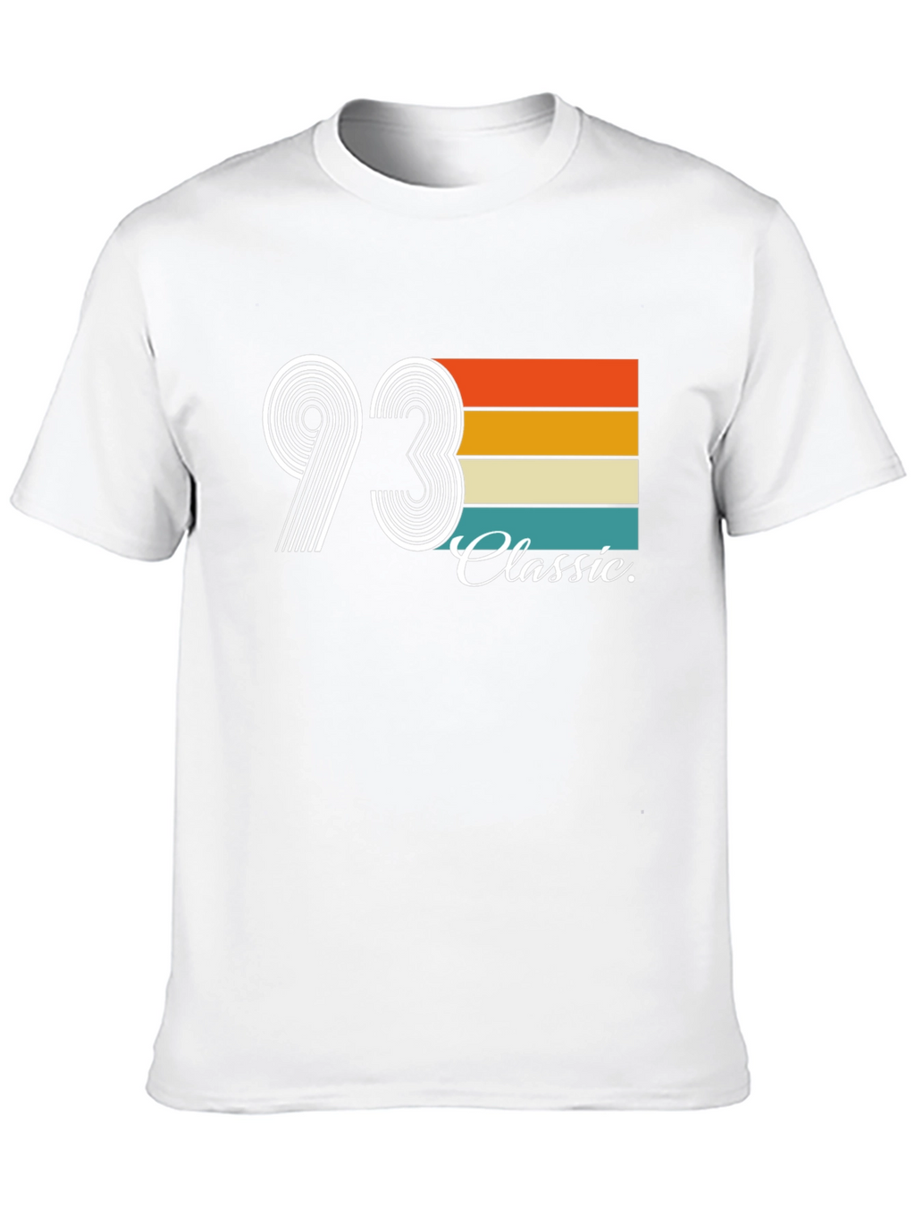 93 Classic Graphic T-Shirt - Retro Style