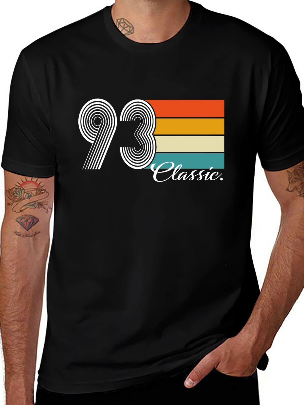 93 Classic Graphic T-Shirt - Retro Style