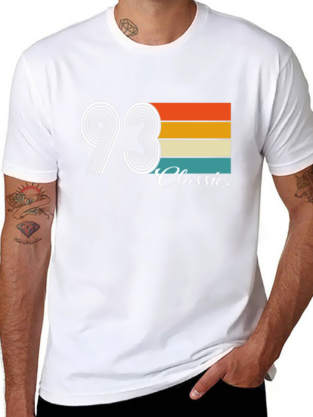 93 Classic Graphic T-Shirt - Retro Style