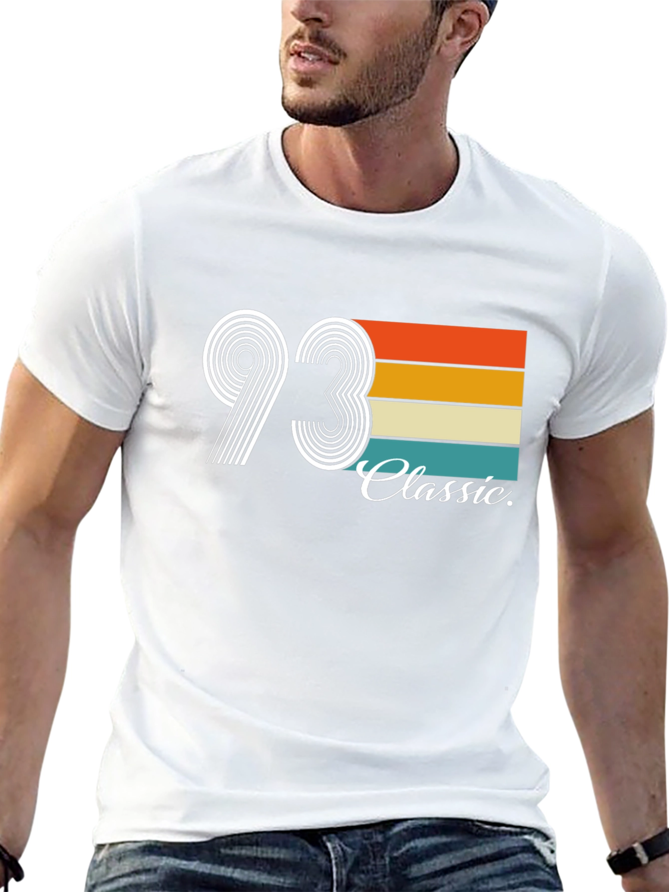 93 Classic Graphic T-Shirt - Retro Style