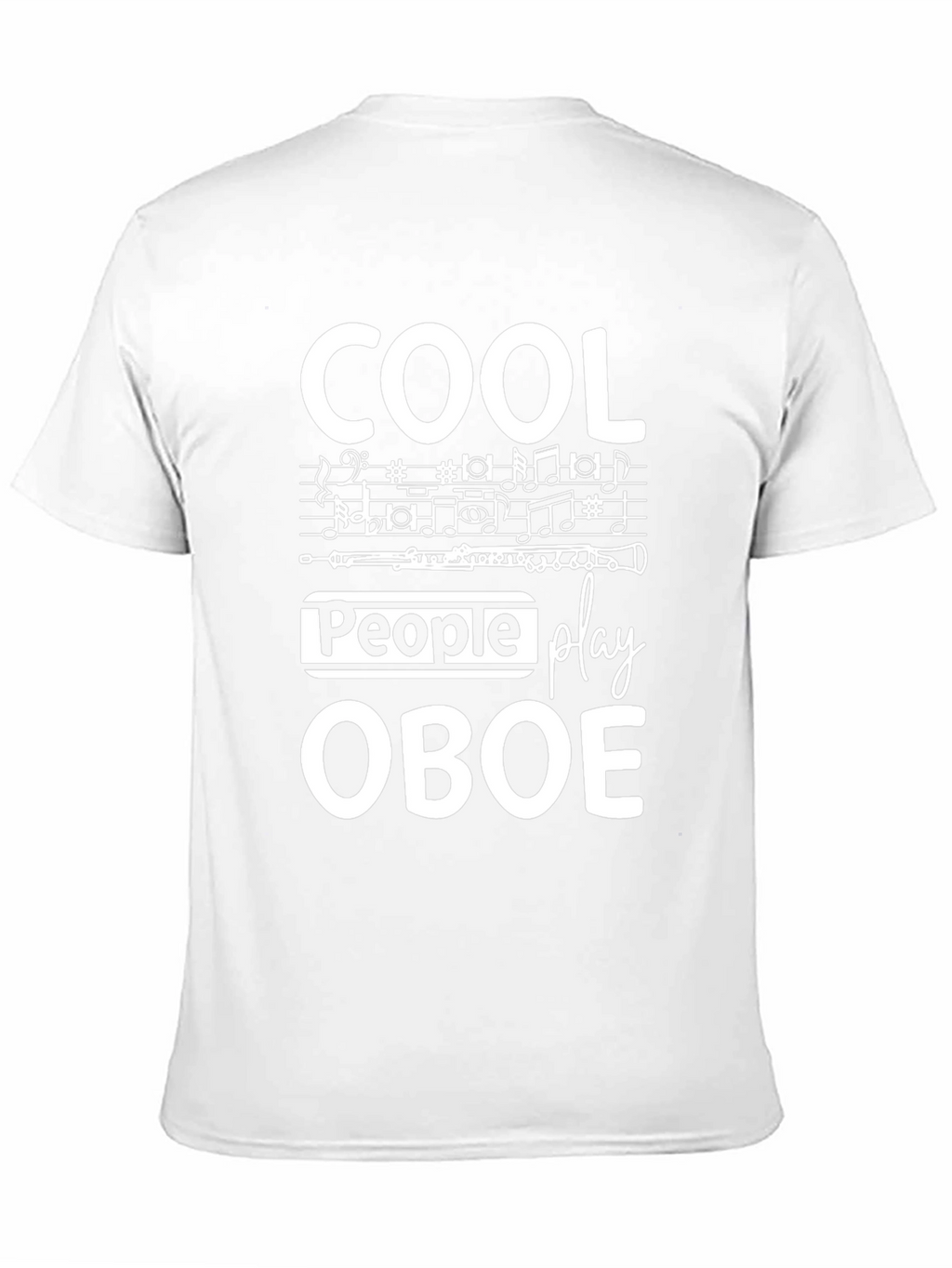 Cool People Play Oboe Graphic T-Shirt