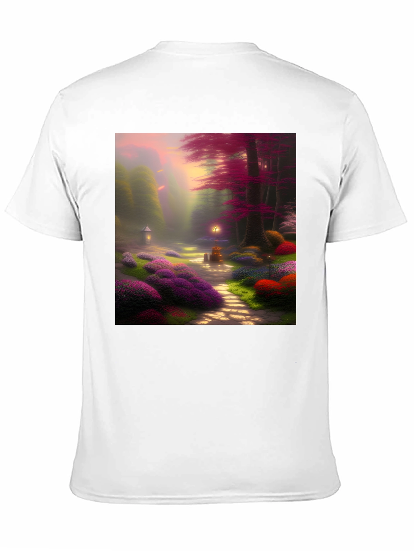 Enchanted Forest Graphic Tee - Whimsical Design