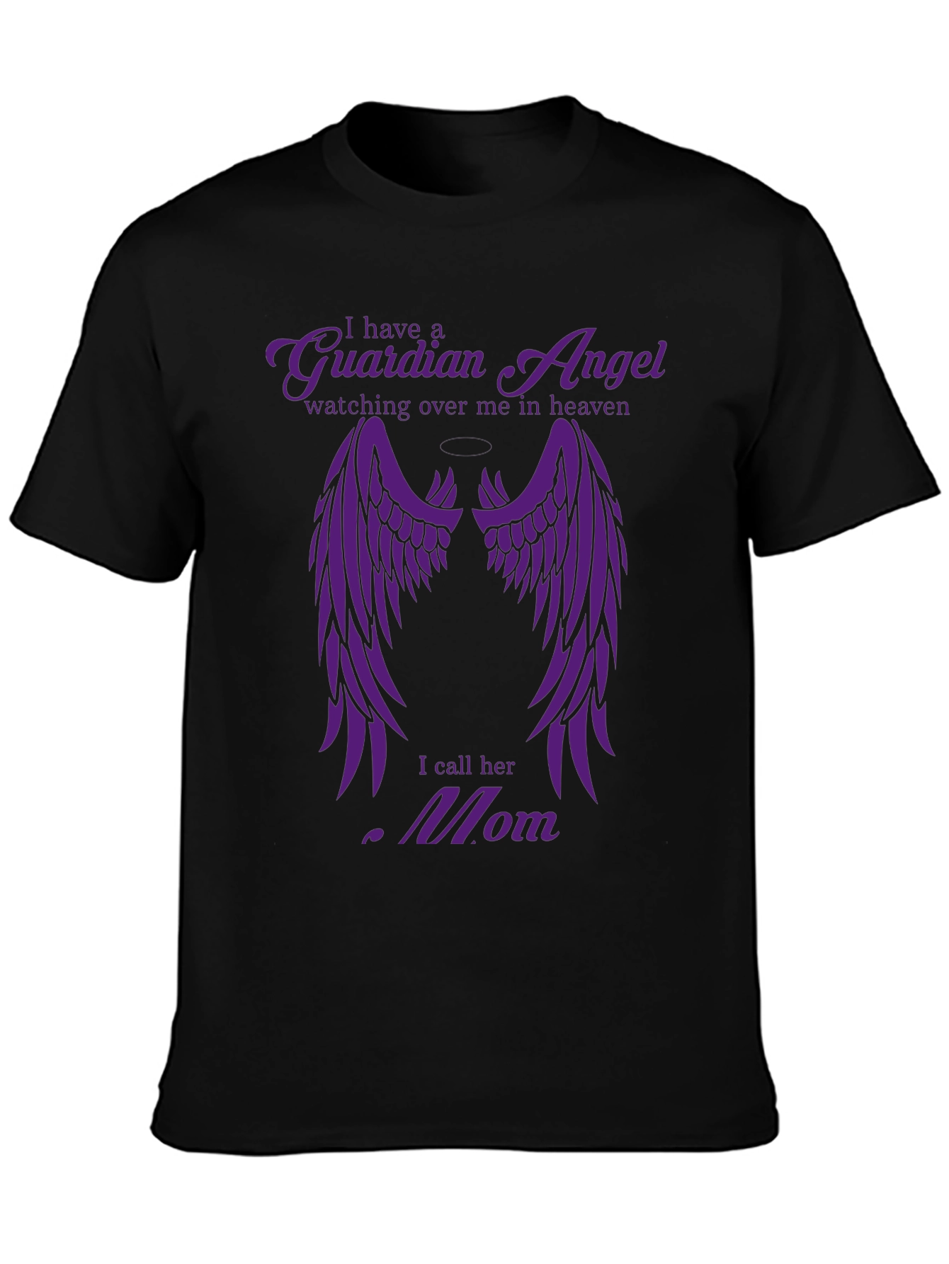 Guardian Angel Mom T-Shirt - In Memory