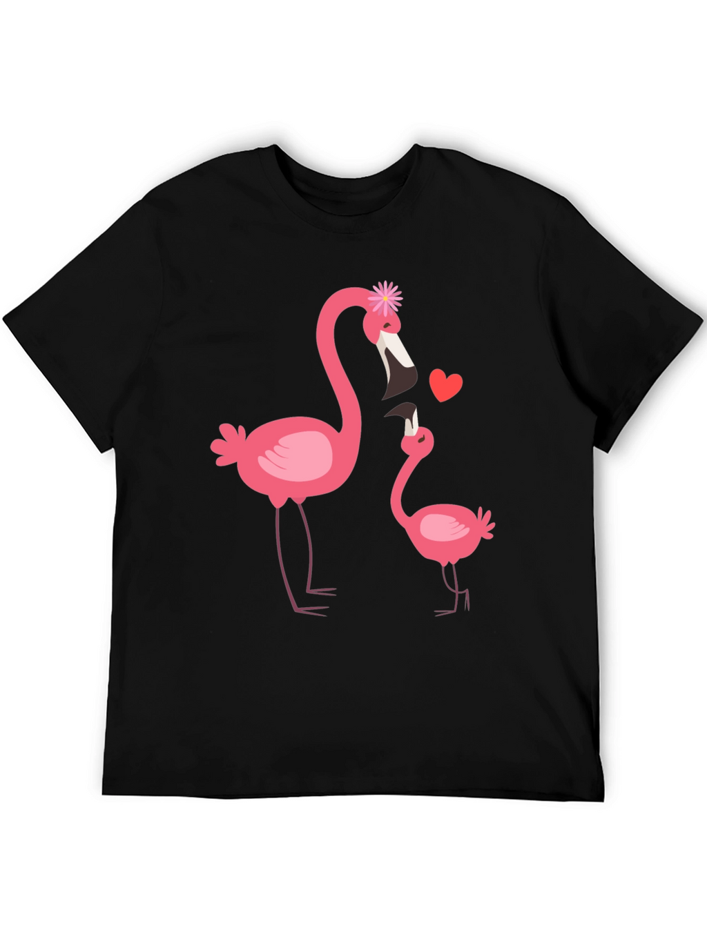 Flamingo Mom & Baby Graphic Tee