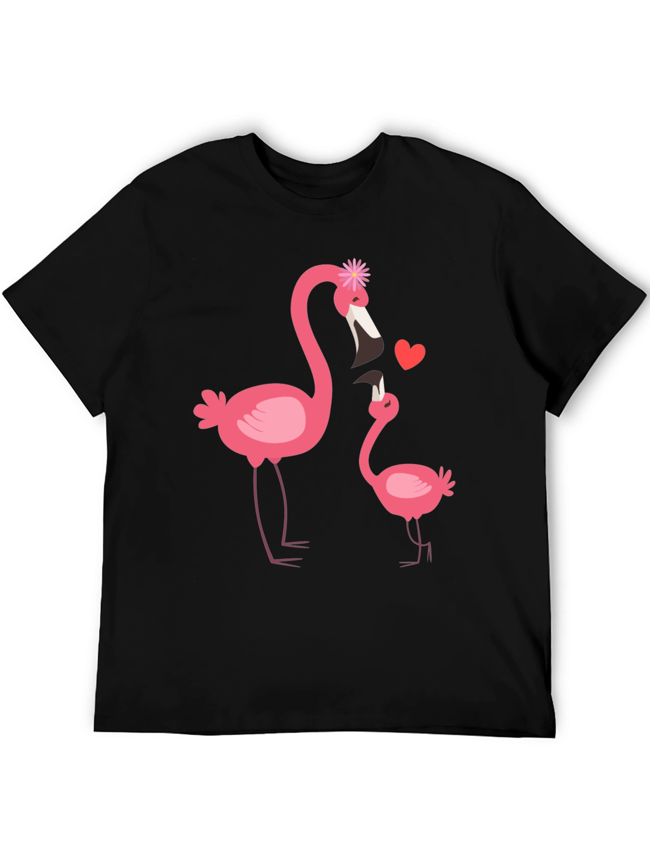 Flamingo Mom & Baby Graphic Tee