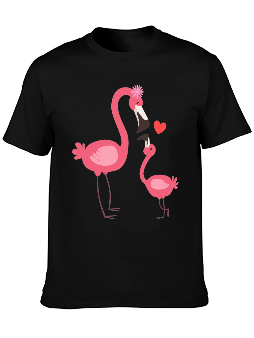 Flamingo Mom & Baby Graphic Tee