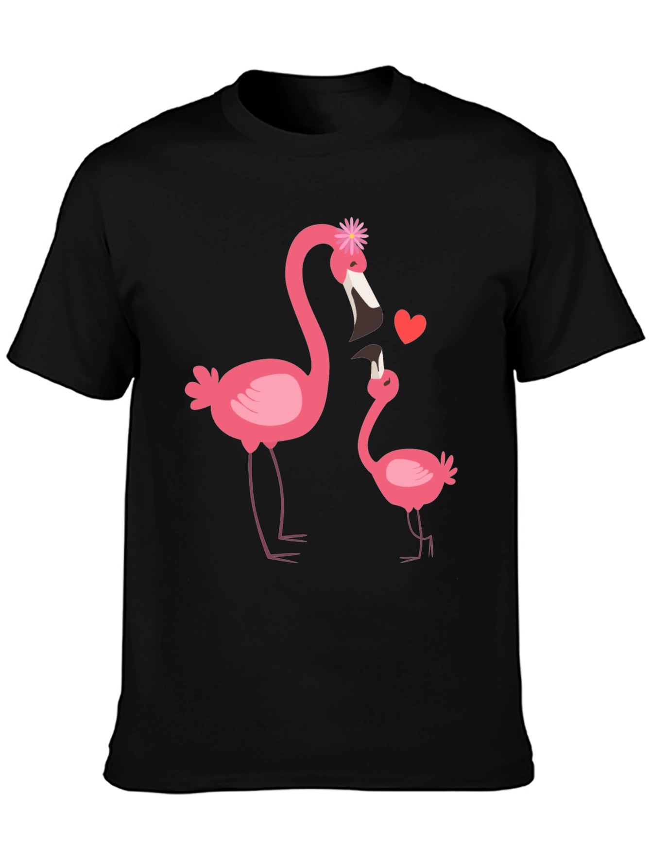 Flamingo Mom & Baby Graphic Tee