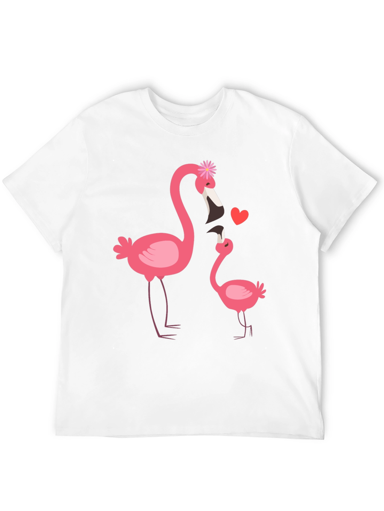 Flamingo Mom & Baby Graphic Tee